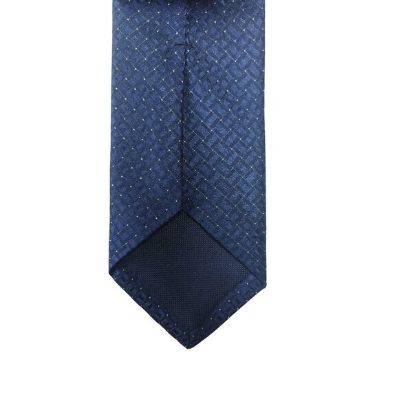 MICHAEL KORS, ties for dress suits, polyester and viscose, blue, for men. - Picture 3 of 6